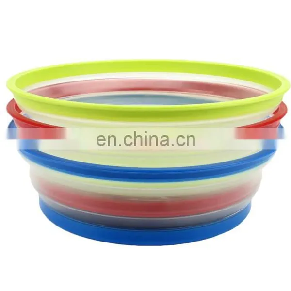 High Quality Collapsible Plate Plastic Microwave Food Dish Cover photo-4