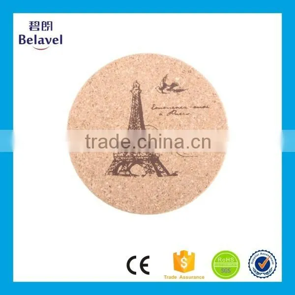 Hot Sale Cheap Cup Cork Coaster Custom Printed Cork Coaster Supplier's Choice