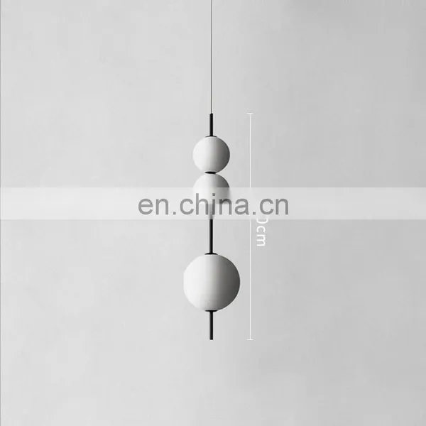 Nordic Creative Gourd Shape LED Pendant Light For Cafe Bar Kitchen Bedroom Living Room Decorative Indoor Chandelier photo-2