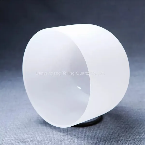 Chakra Crucible Bowl Set Sound Healing Healthy Quartz Singing Bowl photo-4