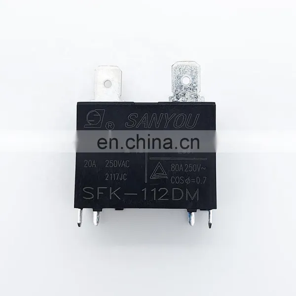 Air Conditioning Power Relay 4pin 12vdc 20A ac Relay SFK112DM SFK-112DM photo-2