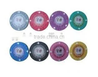 Clay Casino Poker Chips