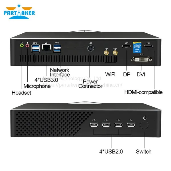 10th Gen Gaming Mini PC Intel Core I9-10900F I7-10700F I5-10400F Nvidia GTX 1050Ti 4G Desktop Computer 2*DDR4 M.2 Win10 AC WiFi photo-5