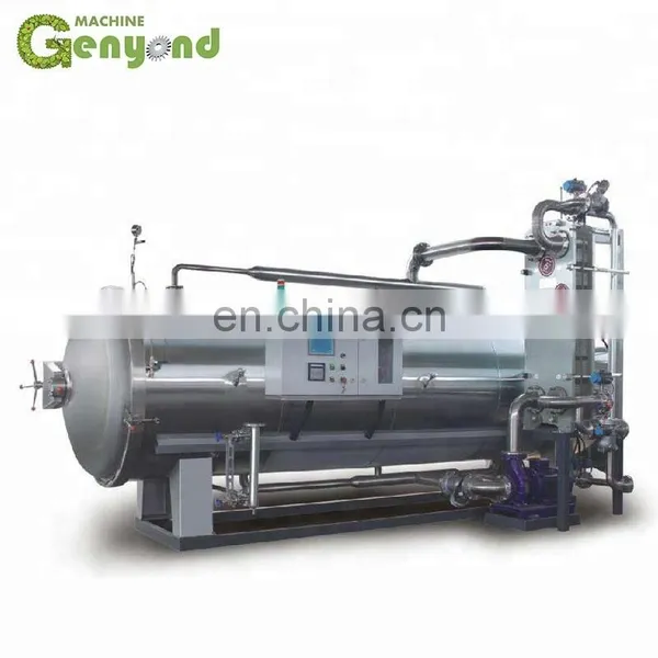 Canned Meat Fish Beef Soy Coconut Almond Milk Sterilizer Sterilization Retort photo-3
