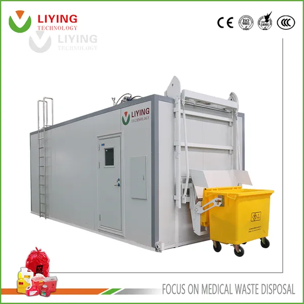 Medical Waste Disposal With Microwave Disinfection Mdu-5