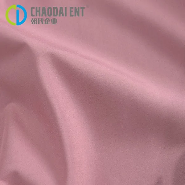 Breathable Soft 400T 100%RPET Recycled Polyester Pongee GRS Fabric For Down Coat photo-2