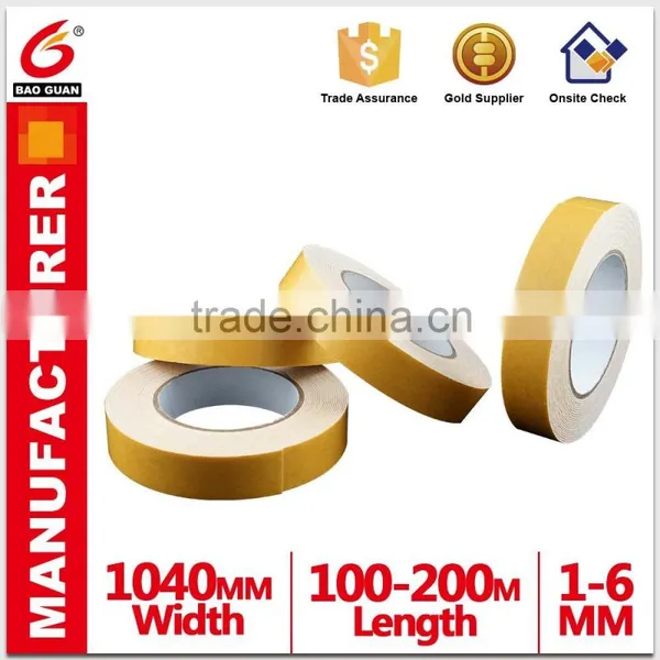 China Supplier Waterproof Double Sided Adhesive Tape photo-2