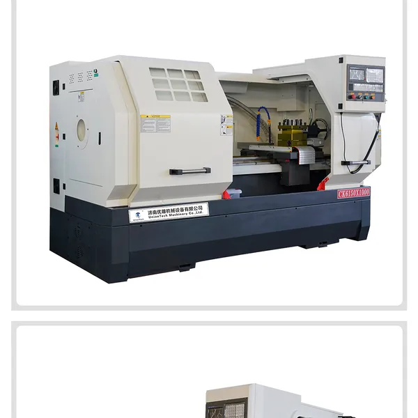 CNC Lathe Flat Bed CK6140 CK6150 Horizontal Metal Lathe Cutting Tools Lathe Machine