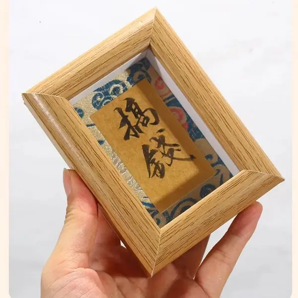 Min 1 Pcs Xuan Paper Art Paper Hard Silk Art Paper Painting Frame Artcrafts Calligraphy Artworks photo-3
