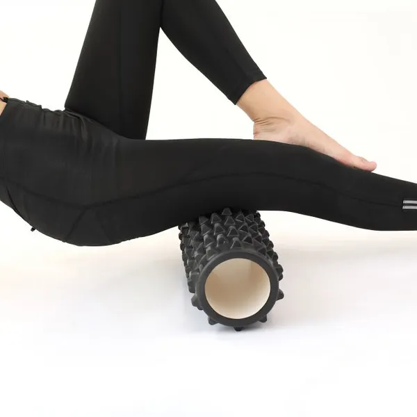 Folding EPE Yoga Wheel for Muscle Massage and Gym Workouts