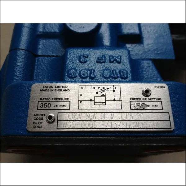 Vickers High Pressure Size Ratio Low Internal Leakage Solenoid Valve DG4V-3-2A-M-U-H7-60 photo-3