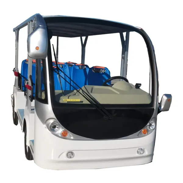 Kunmiao 4000W Electric Bus High Quality Electric Sightseeing Bus Without Door photo-2