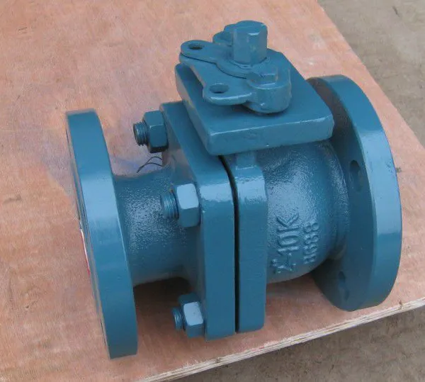 1. 10K Pressure JIS Cast Iron Ball Valve Manual Handwheel Ball Valve For Petrochemical Water Conservancy Project