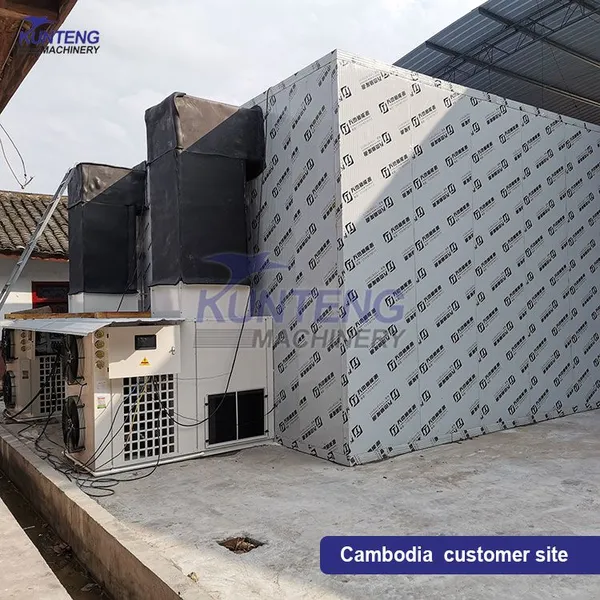 Heat Pump Wood Board Bamboo Veneer Drying Oven Wood Drying Kiln EPC photo-4