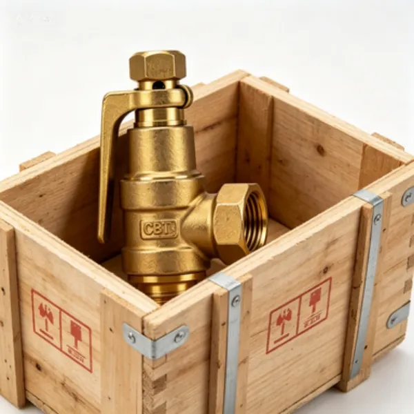 Marine Screw End Boiler Relief Valve CB/T3192-1983 Bronze Body photo-4