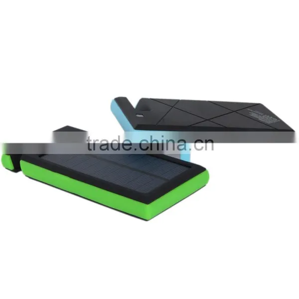 Easy Life of Power Bank 8000mAh Solar Power Bank Portable USB Battery Charger External Power Bank for IPhone 5 5s 5c photo-2