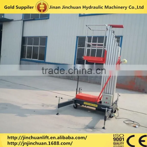 Single Aluminium Alloy Hydraulic Platforms/mobile Courtyard Aluminum Alloy Elevator photo-2