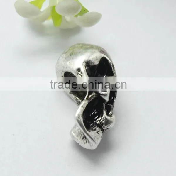 Lead Free Nickle Free Zinc Alloy Pdora Skull Shape Jewelry Hole Beads for Bracelets and Necklaces Quality Choice photo-6
