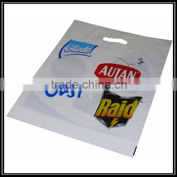 Supermarket Used Perforated Wicket Bag Printed / Plastic Shopping Bag / Shrinka Bag photo-4