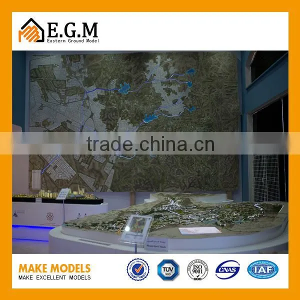 1:4130 Topographical Model for Engineering Exhibition photo-2