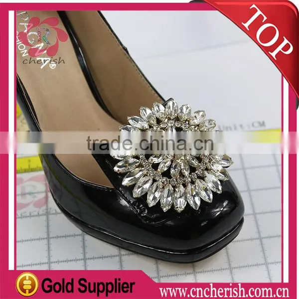 2016 Fashion Round Shaped Rhinestone Shoes Decoration for Shoe Shop photo-4