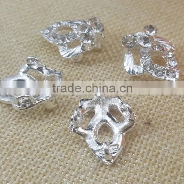Bling Bling Rhinestone Brooches Button for Ladies Sweater photo-5