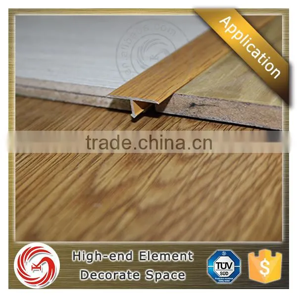 Tiled T Cover Profile Aluminium Floor Transition Strips for Finger Joint photo-2
