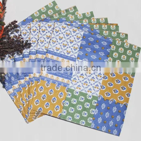 op Quality Full Color Logo Printing White Paper Napkin photo-3