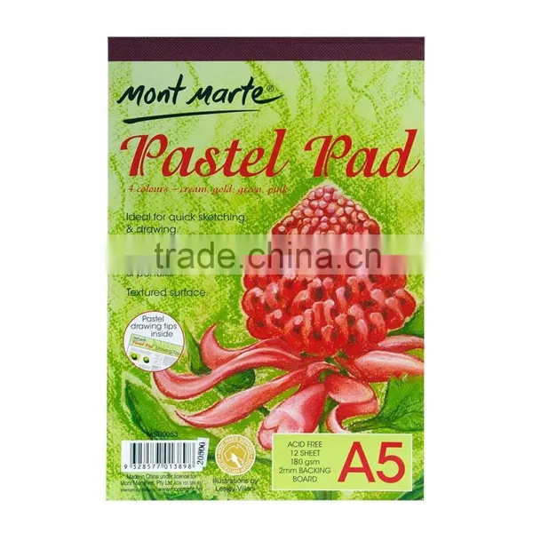 Mont Marte Pastel Pad Acid Free 4 Colours 180gsm A3/ A4/ A5 photo-3