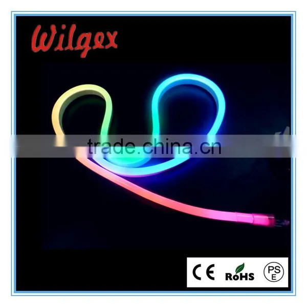Magic RGB 5050 SMD LED Neon Flexible Strip/tube/rope Light photo-4