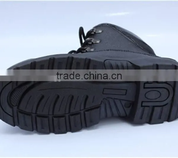 Wearable Rubber Outsole Safety Shoes Made in China Middle Cut Series Safety Boots for Work 9045 photo-4