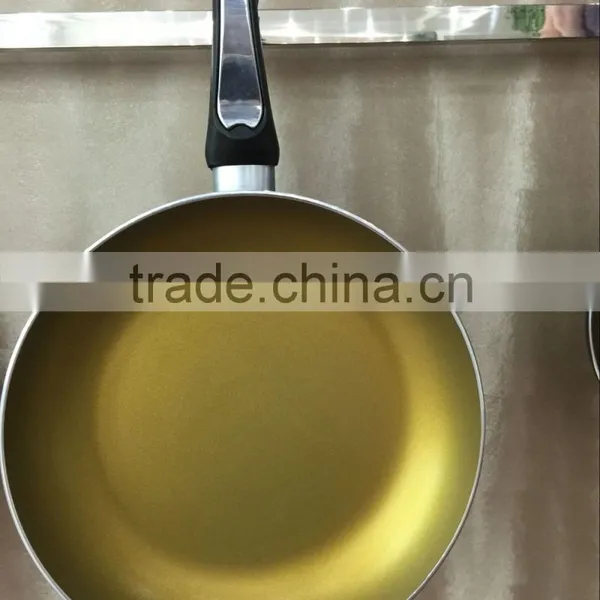 Aluminum Metal Copper Nonstick Coating Frying Skillet Pan Pizza Pan Egg Pan photo-2