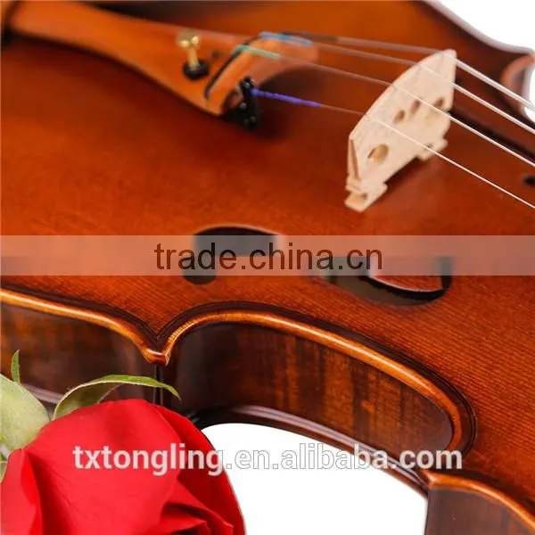( TL003-2) China Rich Experience Student Matte Violin Factory Violin Manufacture photo-4