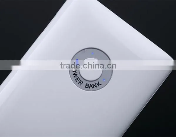 White Fashion 4800mAh 5V 1A Portable Power Bank Charge for Mobile Phone