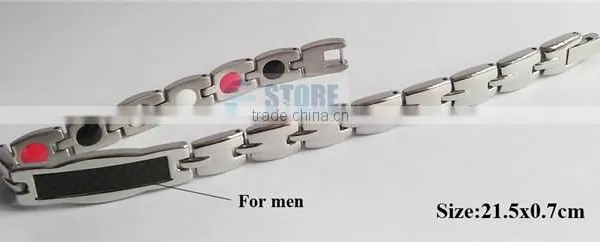 Megnetic Bracelets for Men Power Balance Bracelet Pure Energy Ion Bracelet photo-3