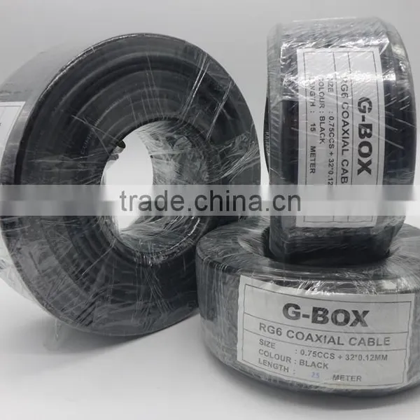 RG6 1.02CCS 64braiding Professional Factory COAXIAL CABLE photo-2
