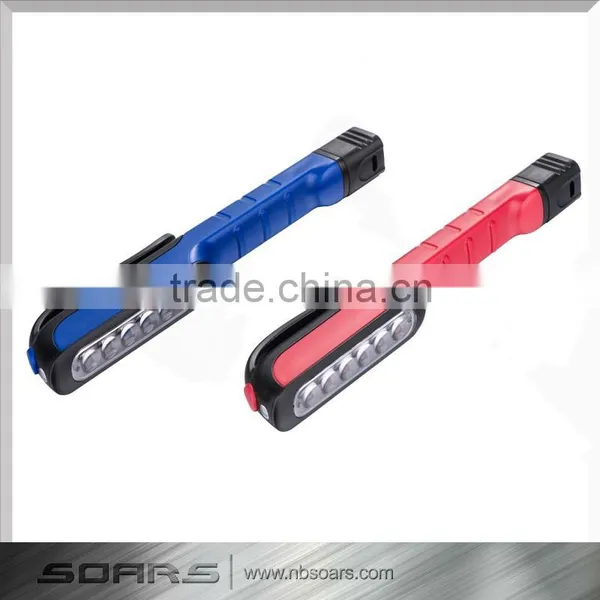 6+1 LED Pen Shape Work Light With Magnet