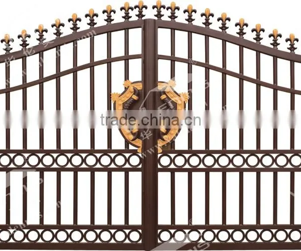 automatic swing aluminum gate