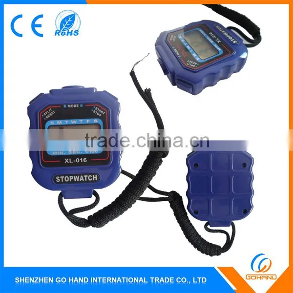 Promotion Gift Button Battery Digital Timer Stopwatch For Sport photo-2