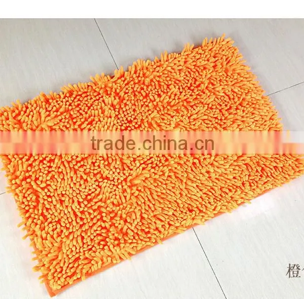 Living Room Floor Mat With Anti Slip Base Polyester Mat With Long Pile photo-2