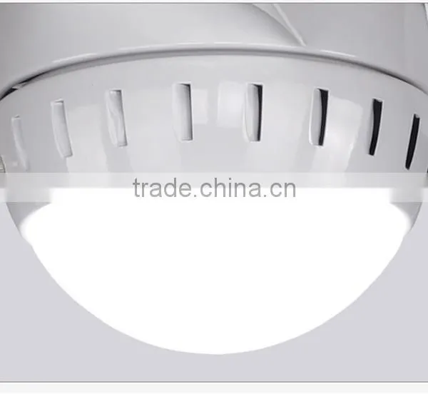 Modern Mini Iron Fan Glass Shade Ceiling Fans photo-5