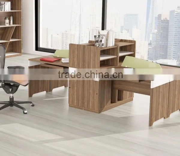 White Environment Painting Modern Executive Desk Modular Office Furniture L-B1504 Quality Choice photo-2