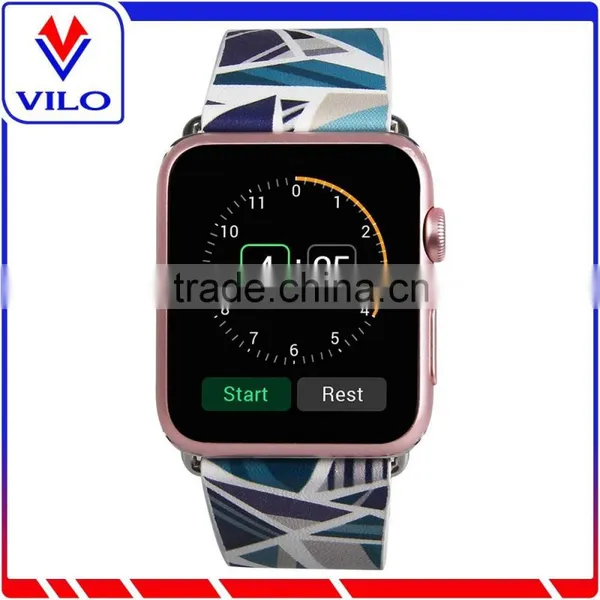 Factory Price Genuine Leather Watch Strap For Apple Watch Wrist Band photo-4
