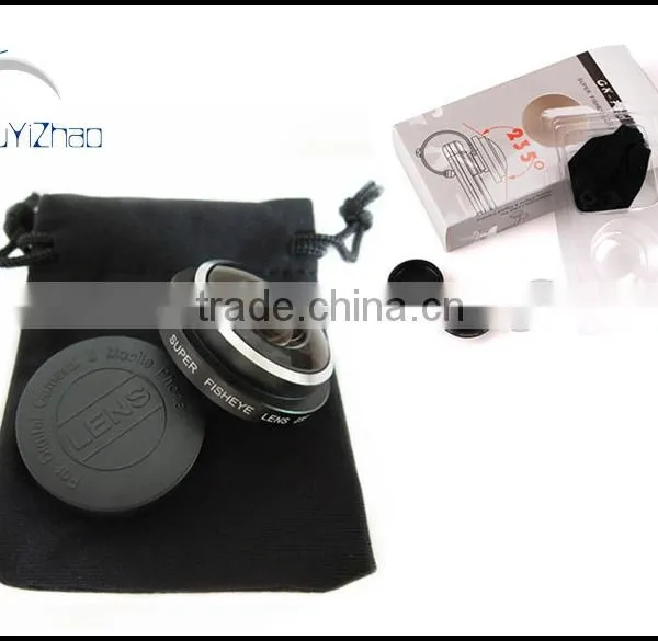 Cell Phone 235 Degree Camera Fisheye Lens