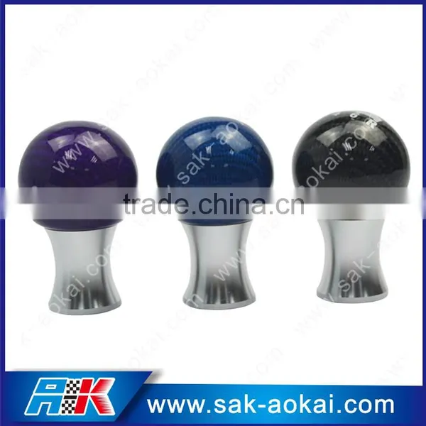Universal Carbon Fiber Gear Shift Knob Ball Style Gear Knobs photo-3