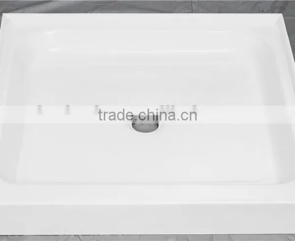 Cupc Alcove Base,square Acrylic Shower Base,three Alcove Tile Flange Base photo-3