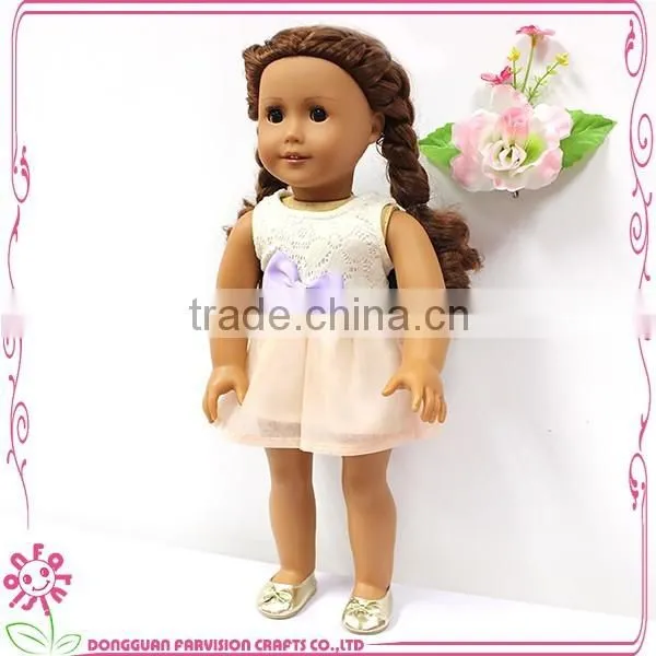 Plastic Pvc Vinyl Doll American High Quality Baby Girl Doll photo-3