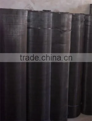 Made in China Black Wire Mesh/Black Wire Cloth/Low Carton Steel Mesh photo-4