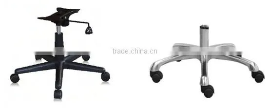 Middle Back Chair Swivel Aluminum Frame Nylon Caster Office Furniture China photo-6