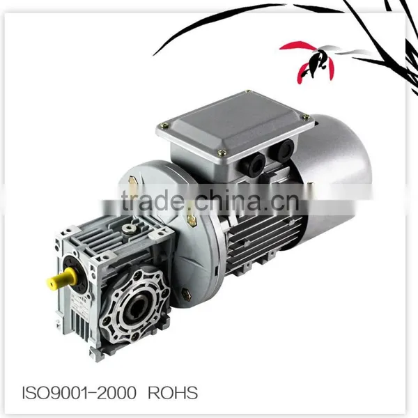 Aluminum Cast Iron Housing Double Stage NMRV/NMRW025-150 Drill Machine Worm Speed Reducer Reduce Reductor Gearbox Geared Motor photo-2